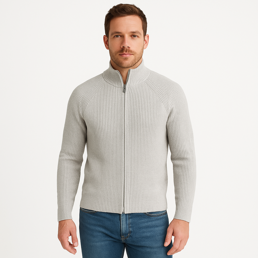 Colton Cashmere Zip Sweater