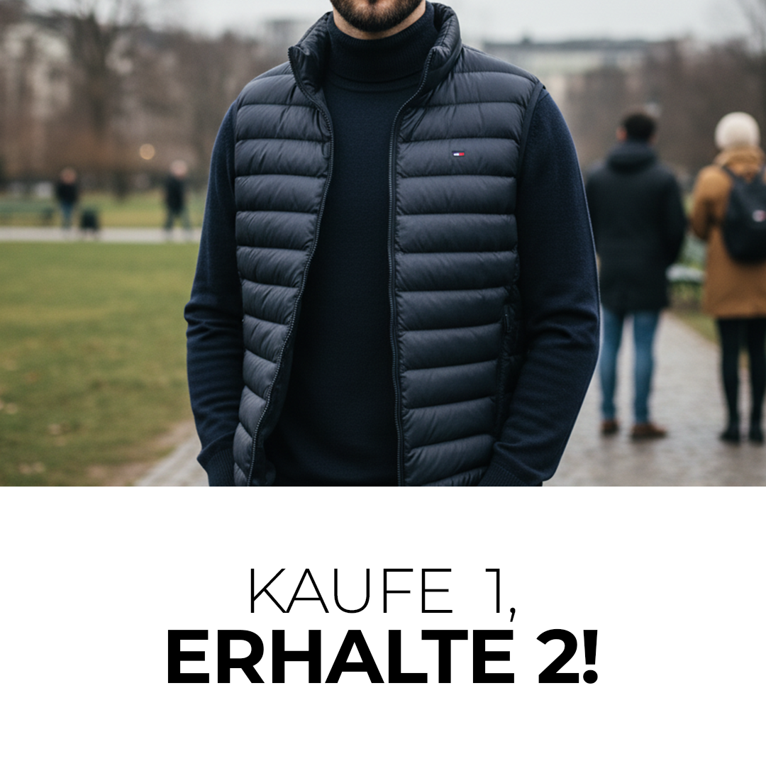 Weste + Kostenloser Pullover (RÄUMUNGSVERKAUF)
